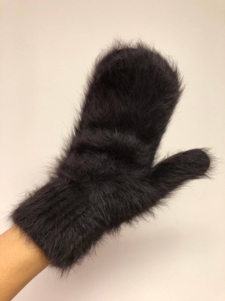 Mitaines Angora Fluffy Billy Bamboo - Ex - voto