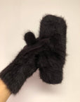 Mitaines Angora Fluffy Billy Bamboo - Ex - voto