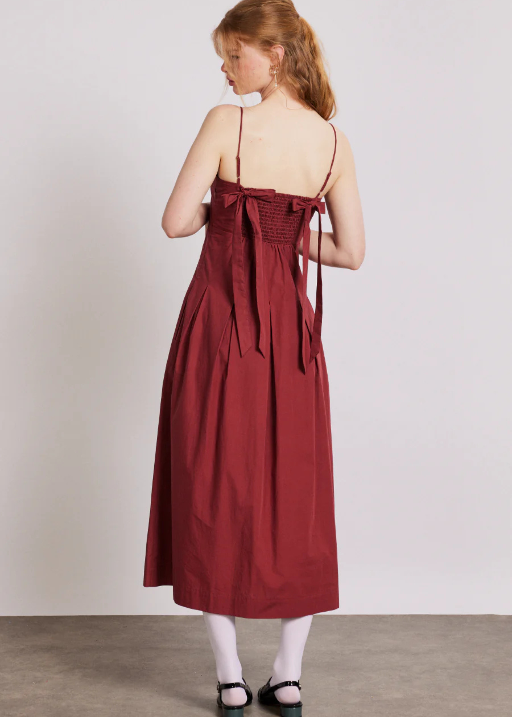 Robe Iris Rouge Damson Madder