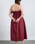 Robe Iris Rouge Damson Madder