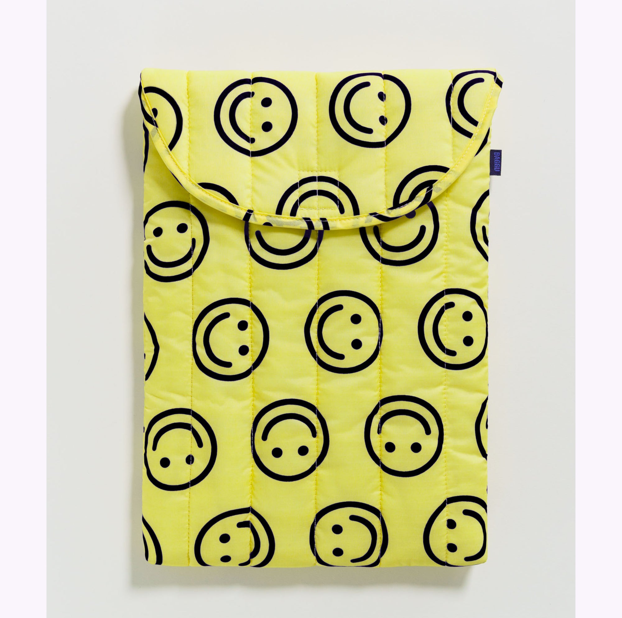 Housse pour ordinateur 16po Baggu Happy Yellow