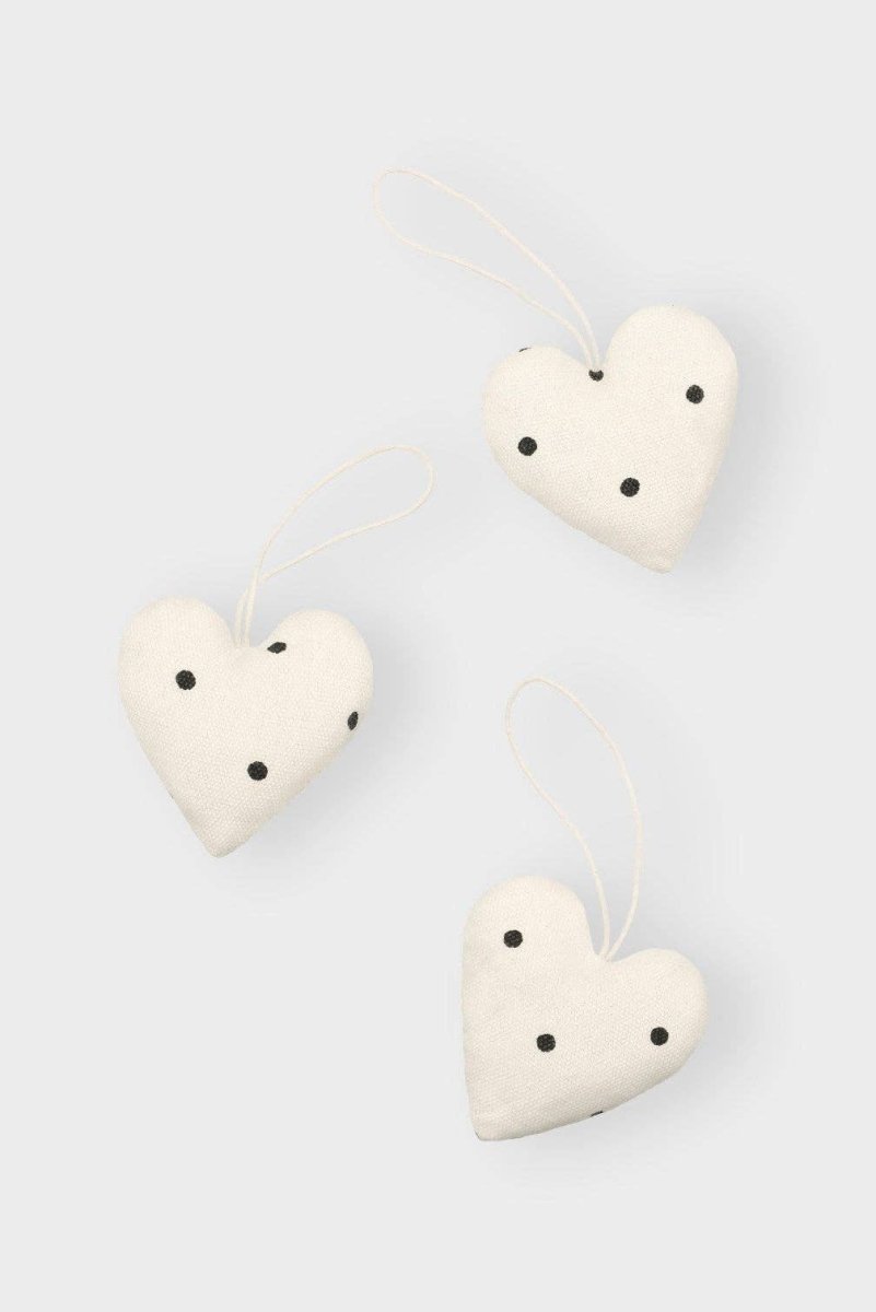 Ornement Coeur à Pois Moshi - Ex - voto