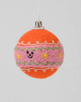 Ornement en Feutre Boule de Noël Wrap - Ex-voto