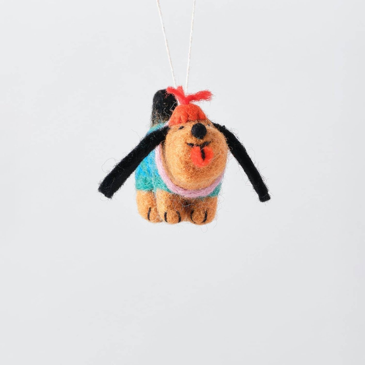 Ornement en Feutre Chien Saucisse Wrap - Ex-voto