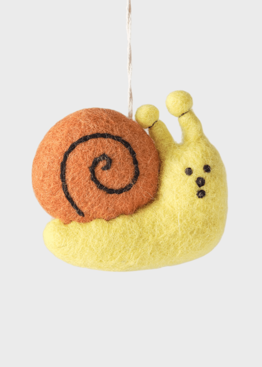Ornement en Feutre Escargot WRAP - Ex - voto