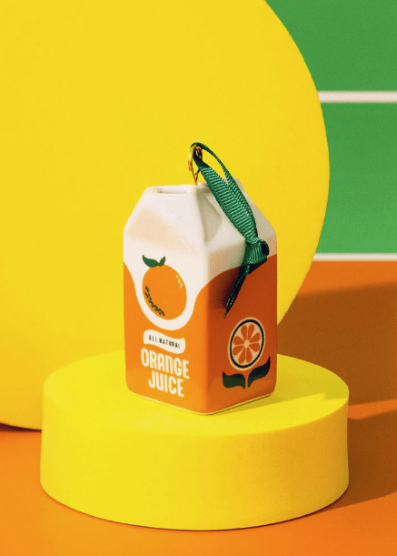 Ornement Jus d'Orange Ban.do - Ex - voto