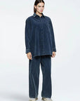 Pantalon Aiyas Bleu Legion Minimum - Ex - voto
