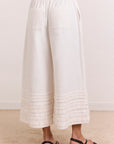 Pantalon Bloomers Florintina Blanc Damson Madder - Ex - voto
