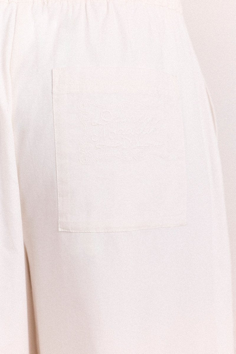 Pantalon Bloomers Florintina Blanc Damson Madder - Ex - voto