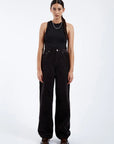 Pantalon Corduroy Donna Dr Denim Noir - Ex - voto