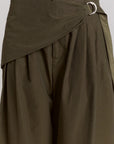 Pantalon Fabia Khaki Damson Madder - Ex - voto