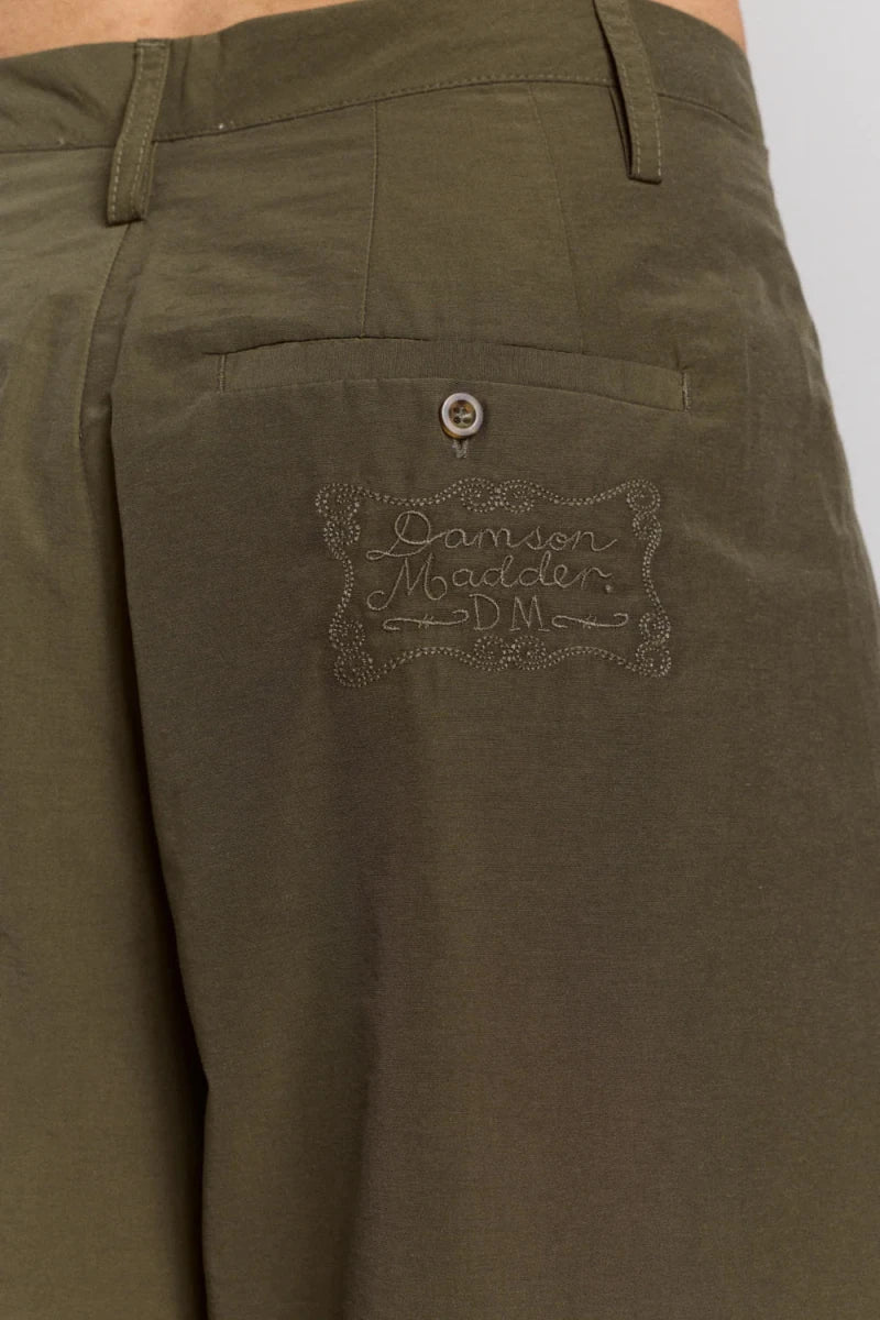 Pantalon Fabia Khaki Damson Madder - Ex - voto