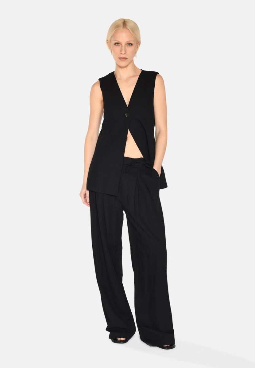 Pantalon Gunli Noir Minimum - Ex - voto
