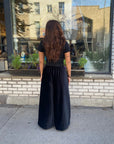 Pantalon Isadora Naïf Noir - Ex - voto