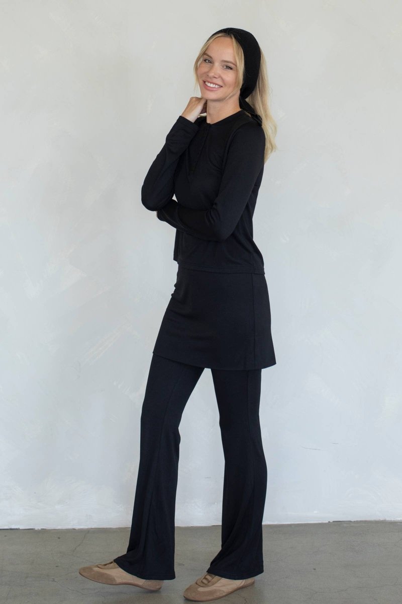 Pantalon Skyler Noir Things Between - Ex - voto