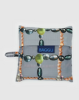 Baggu Beaded Plaid Large Reusable Bag