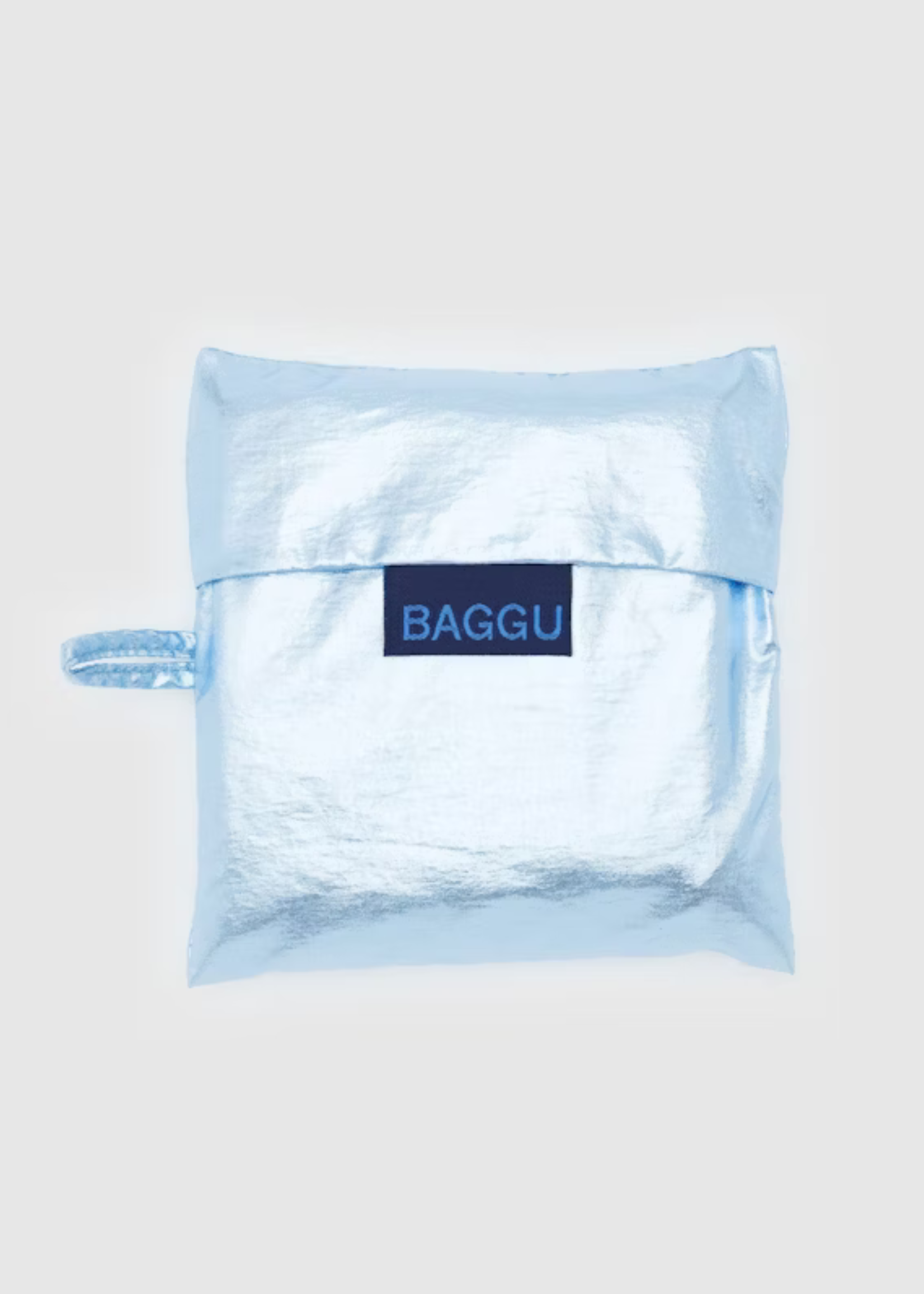 Baggu Metallic Blue Standard Reusable Bag