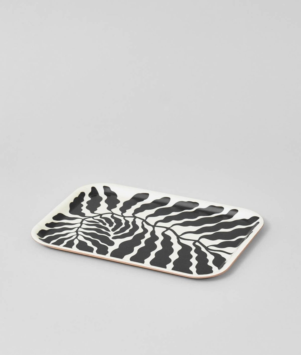 Petit Cabaret Charcoal Leaves WRAP - Ex - voto