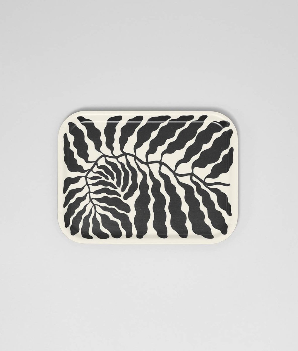 Petit Cabaret Charcoal Leaves WRAP - Ex - voto