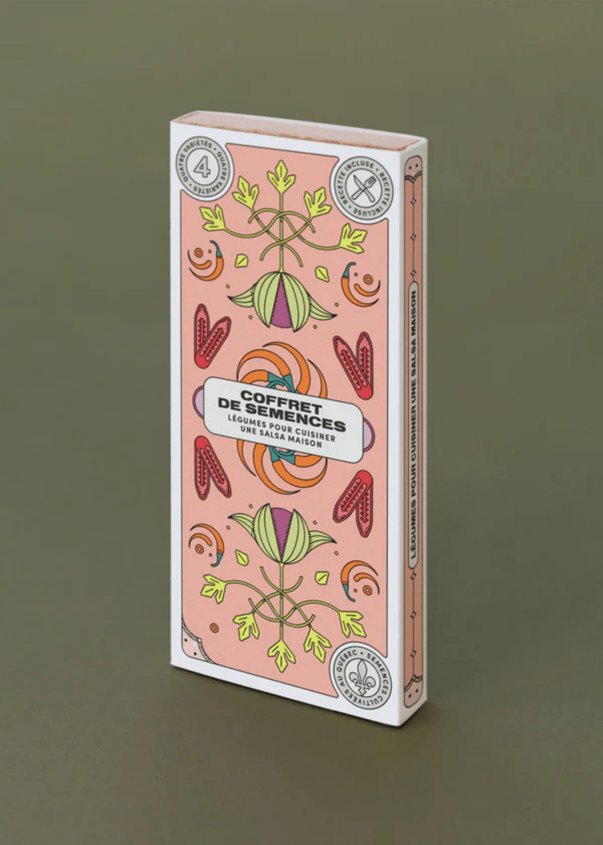 Petit Coffret de semences Nutritioniste Urbain - Ex - voto