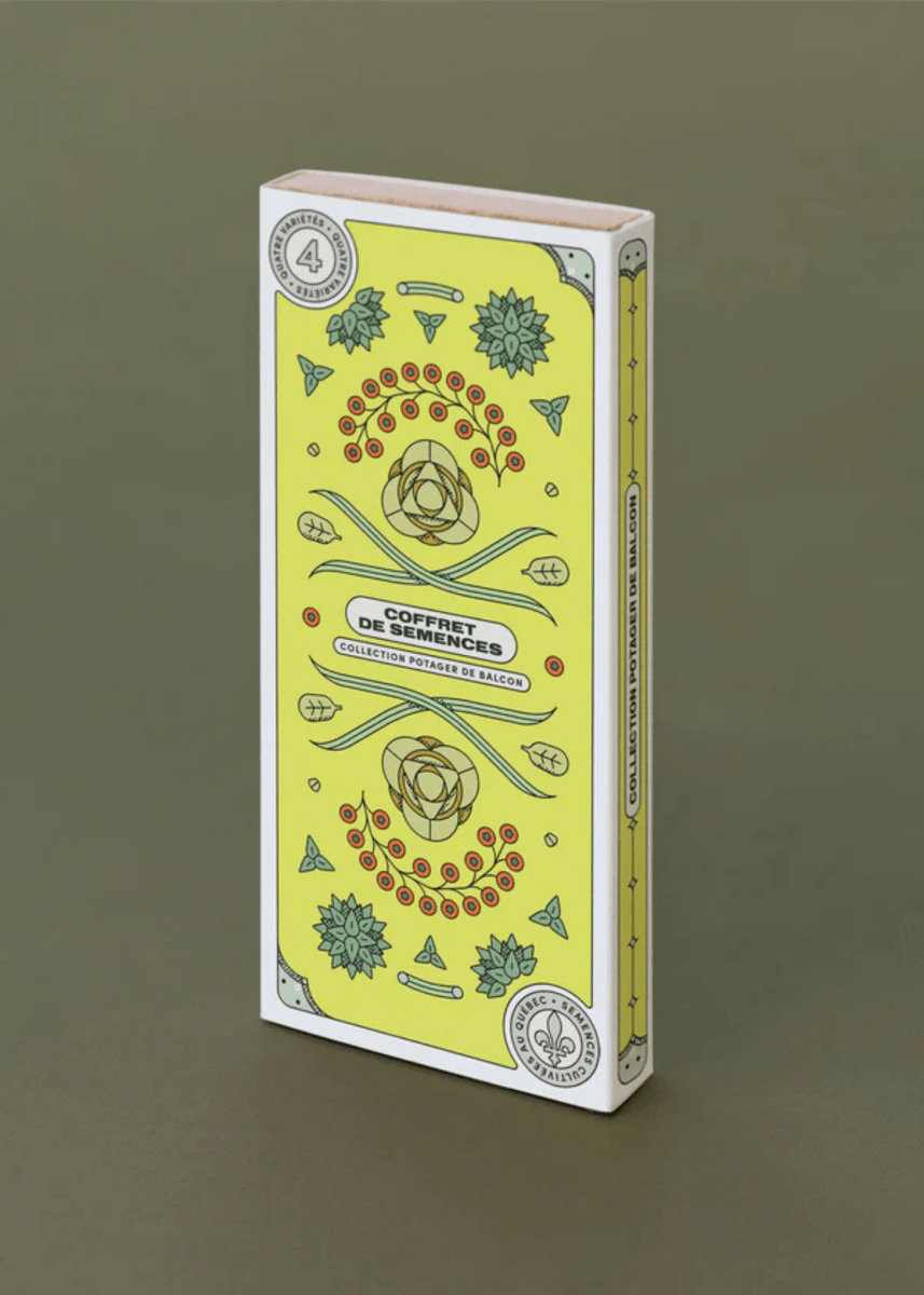 Petit Coffret de semences Nutritioniste Urbain - Ex - voto