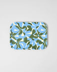 Petit Plateau Floral Bleu et Vert WRAP - Ex-voto