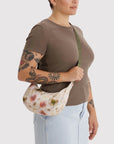 Petit Sac Croissant Baggu Abstract Floral - Ex - voto