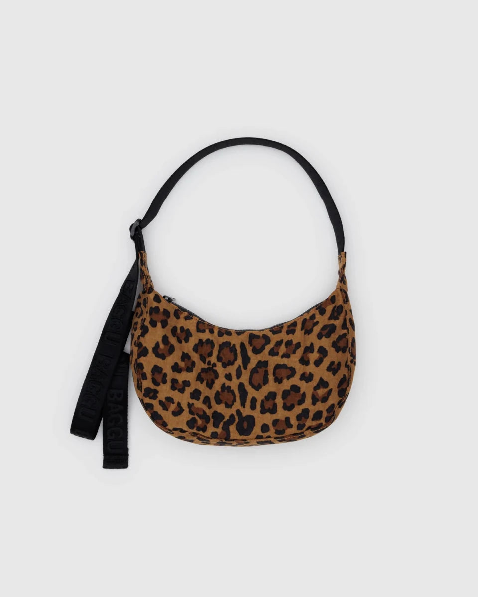 Petit Sac Croissant Baggu Léopard - Ex - voto