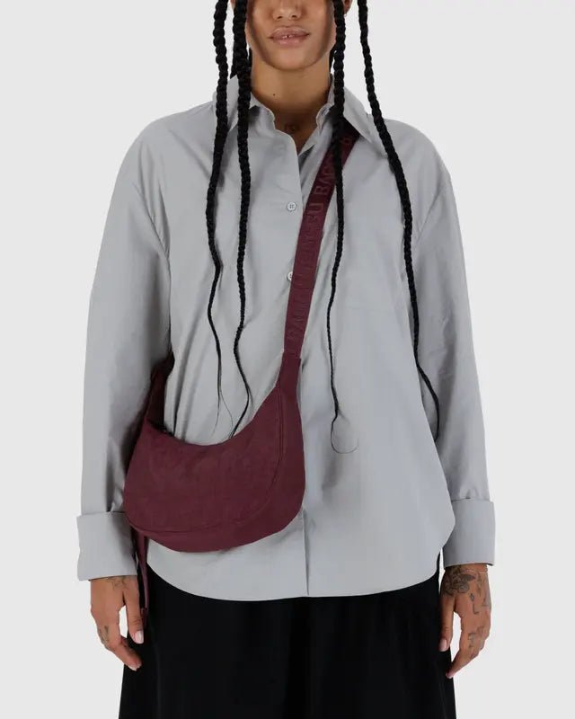 Petit Sac Croissant Baggu Mahogany - Ex - voto