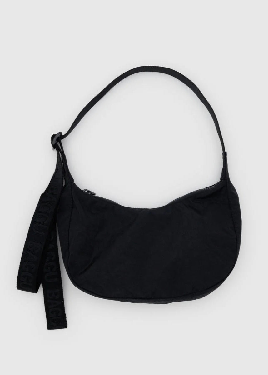 Petit Sac Croissant Baggu Noir - Ex - voto