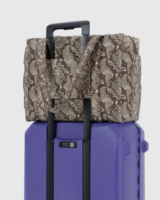 Petit Sac Nuage Carry - on Baggu Snakeskin - Ex - voto