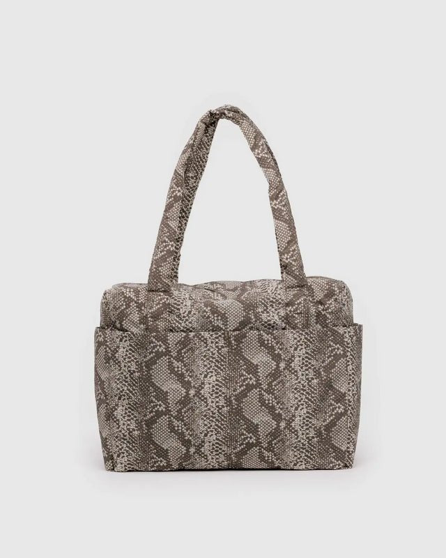 Petit Sac Nuage Carry - on Baggu Snakeskin - Ex - voto