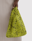 Petit Sac Réutilisable Baggu Chartreuse Paisley - Ex-voto