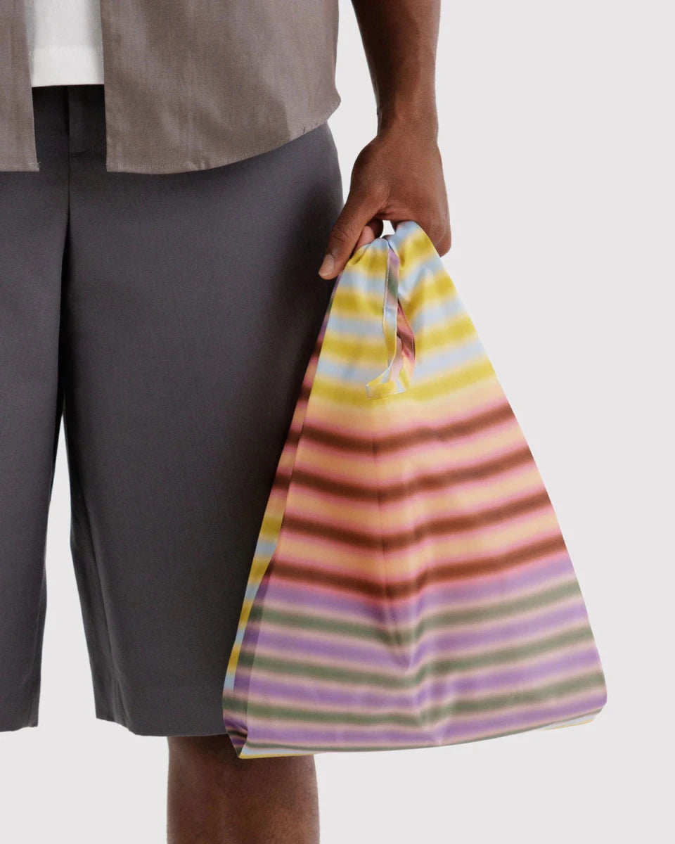 Petit Sac Réutilisable Baggu Gradient Stripe Multi - Ex - voto