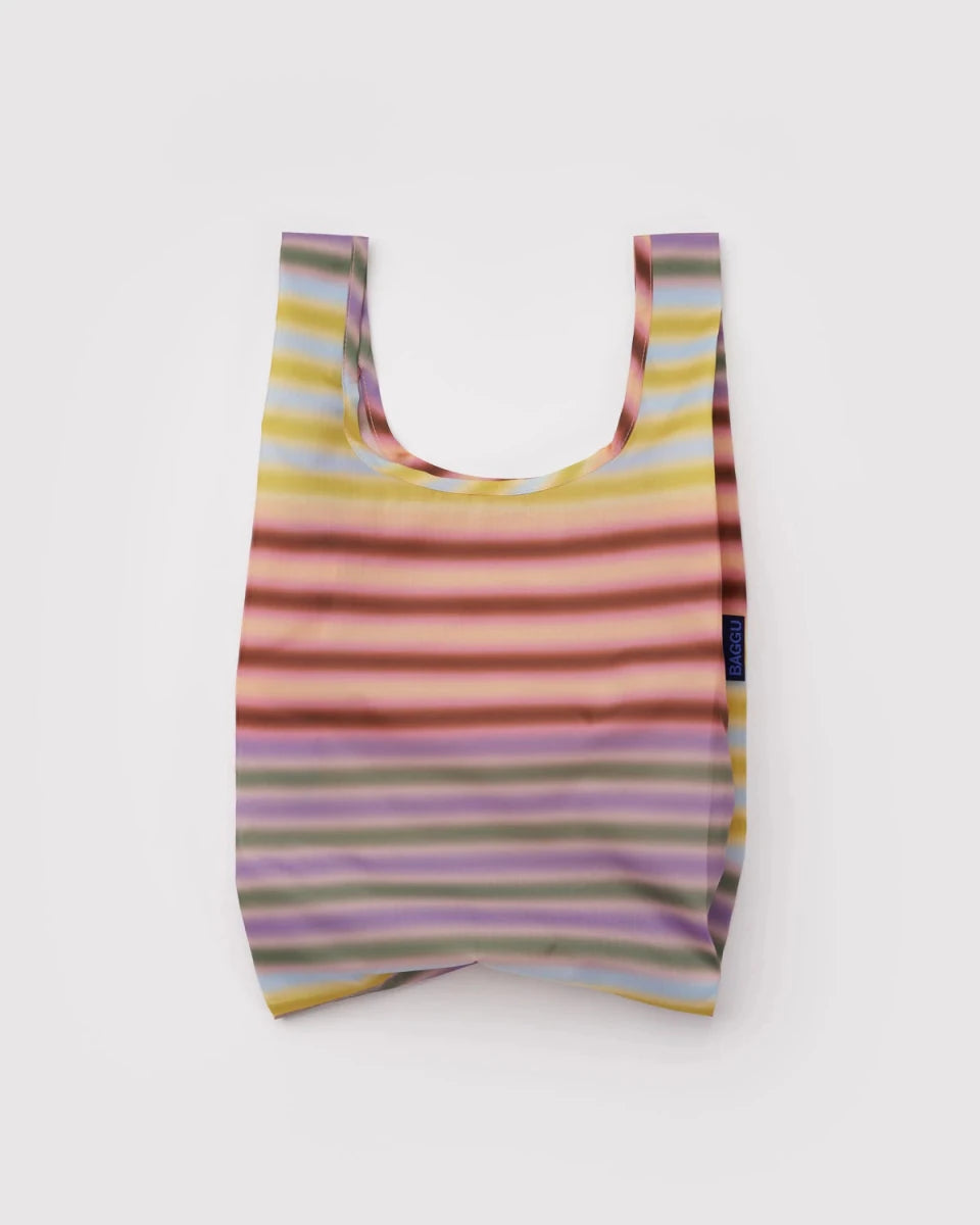 Petit Sac Réutilisable Baggu Gradient Stripe Multi - Ex - voto