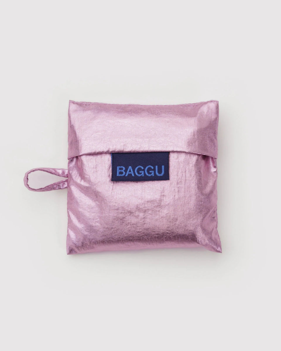 Petit Sac Réutilisable Baggu Métallique Blush - Ex - voto