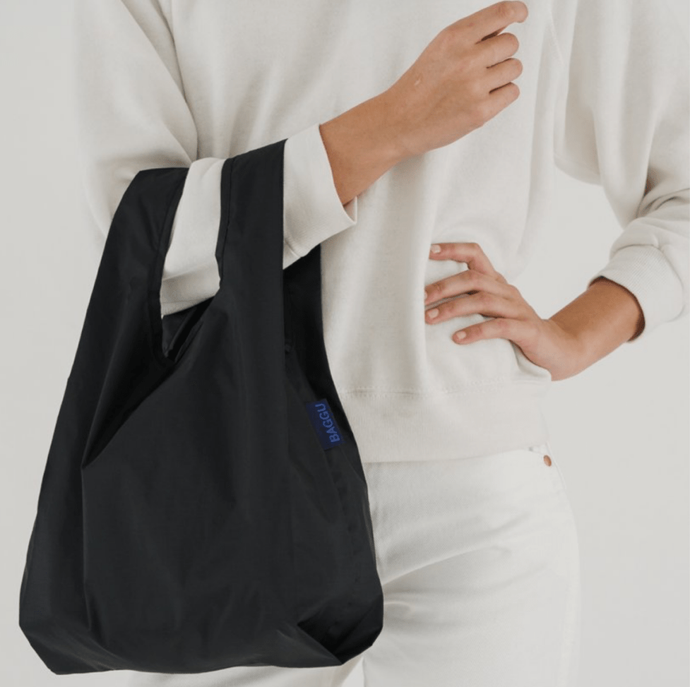 Petit Sac Réutilisable Baggu Noir - Ex - voto
