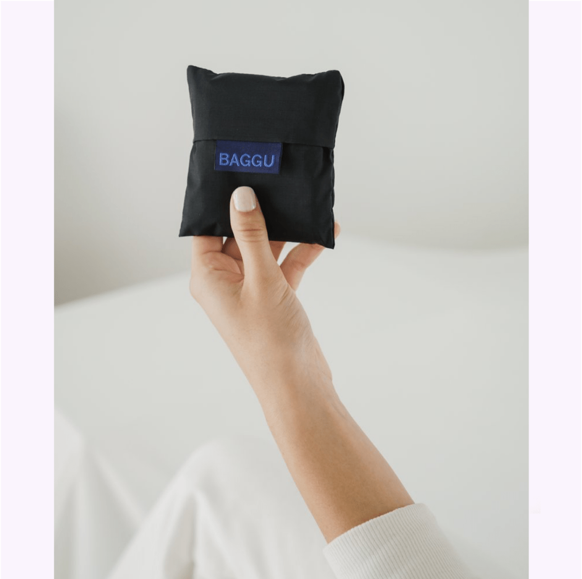 Petit Sac Réutilisable Baggu Noir - Ex - voto