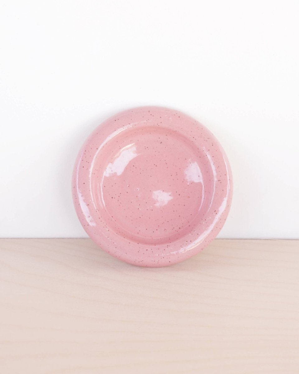 Petite Assiette Ronde en Céramique Nightshift - Ex - voto