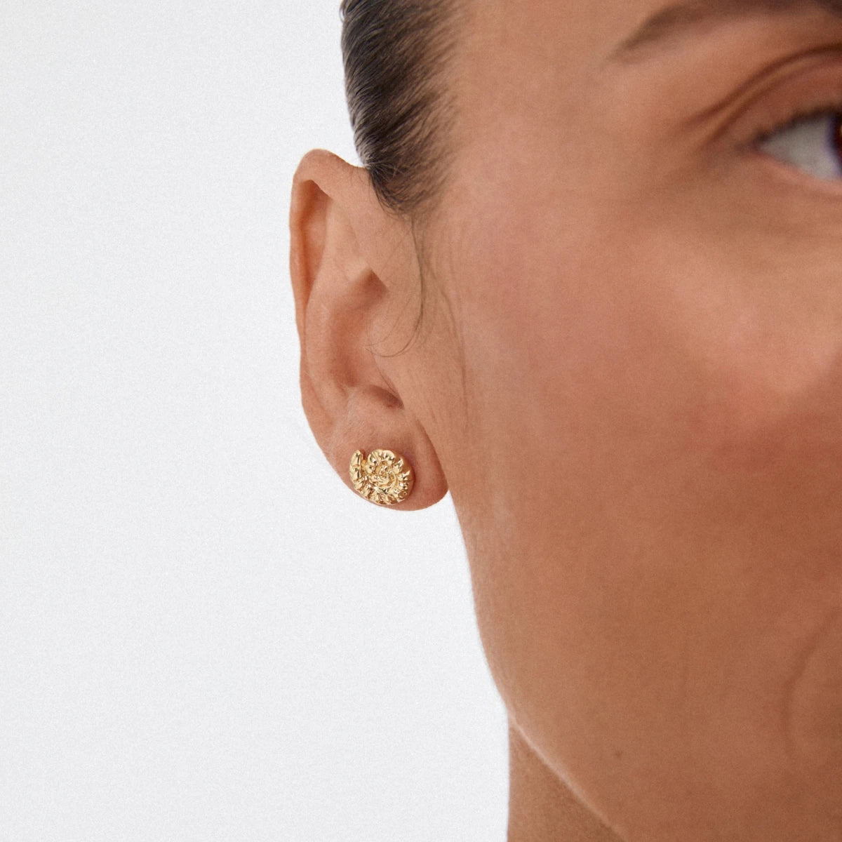 Petites Boucles d'oreilles Haze Pilgrim (Or ou Argent) - Ex - voto
