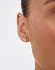 Petites Boucles d'oreilles Haze Pilgrim (Or ou Argent) - Ex - voto