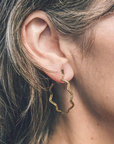 EMD Amazone Earrings (Silver or Brass)