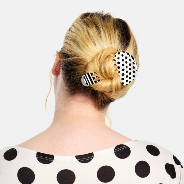 Pince Juno Strot Noir et Blanc Chunks - Ex-voto