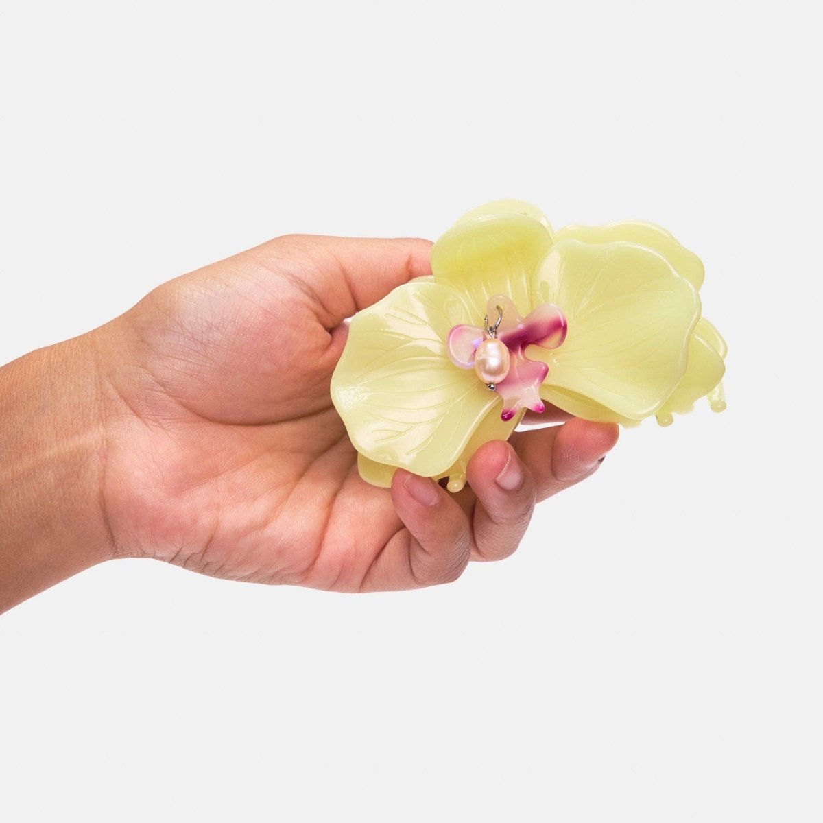 Pince Orchidée Citrine Chunks - Ex-voto