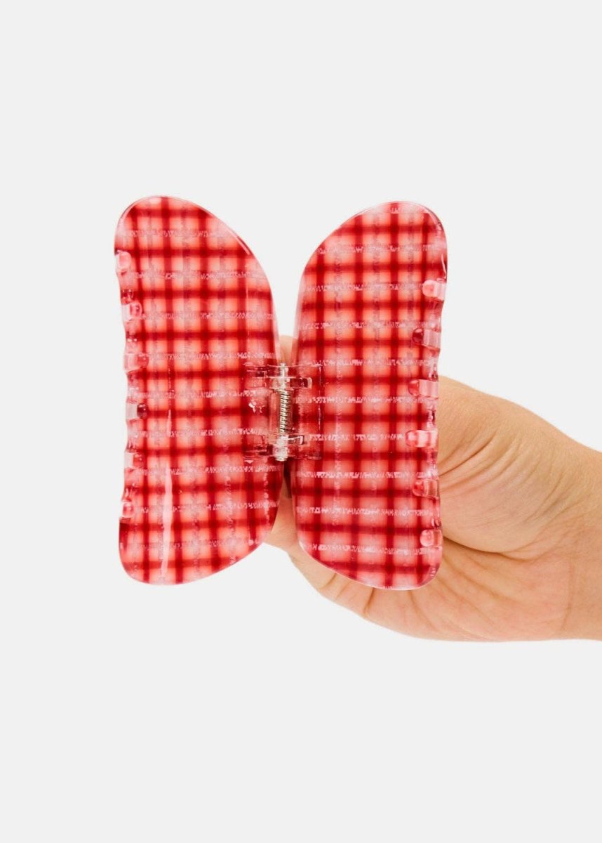 Pince Suki Red Plaid Chunks - Ex - voto