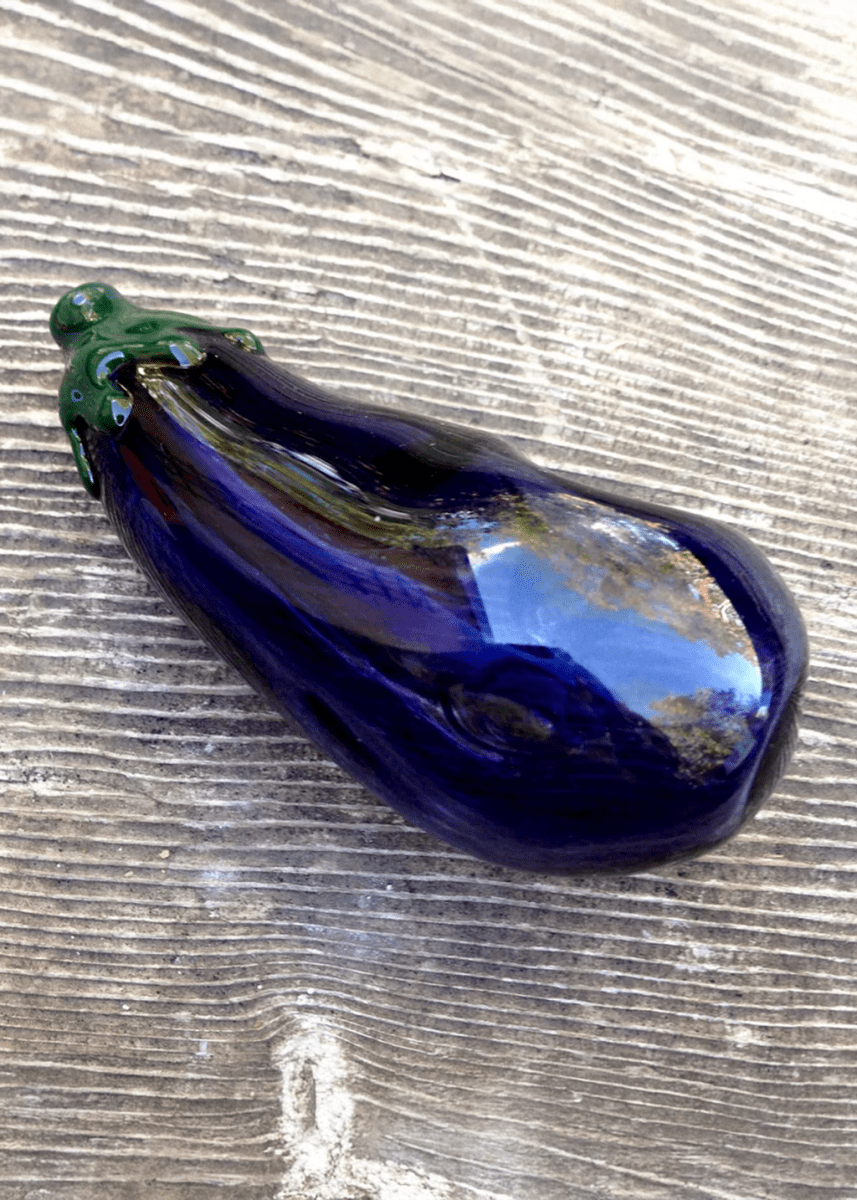 Pipe en Verre Humble Pride Glass Aubergine - Ex - voto