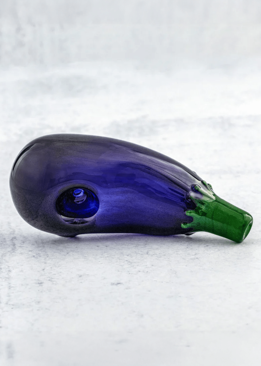 Pipe en Verre Humble Pride Glass Aubergine - Ex - voto
