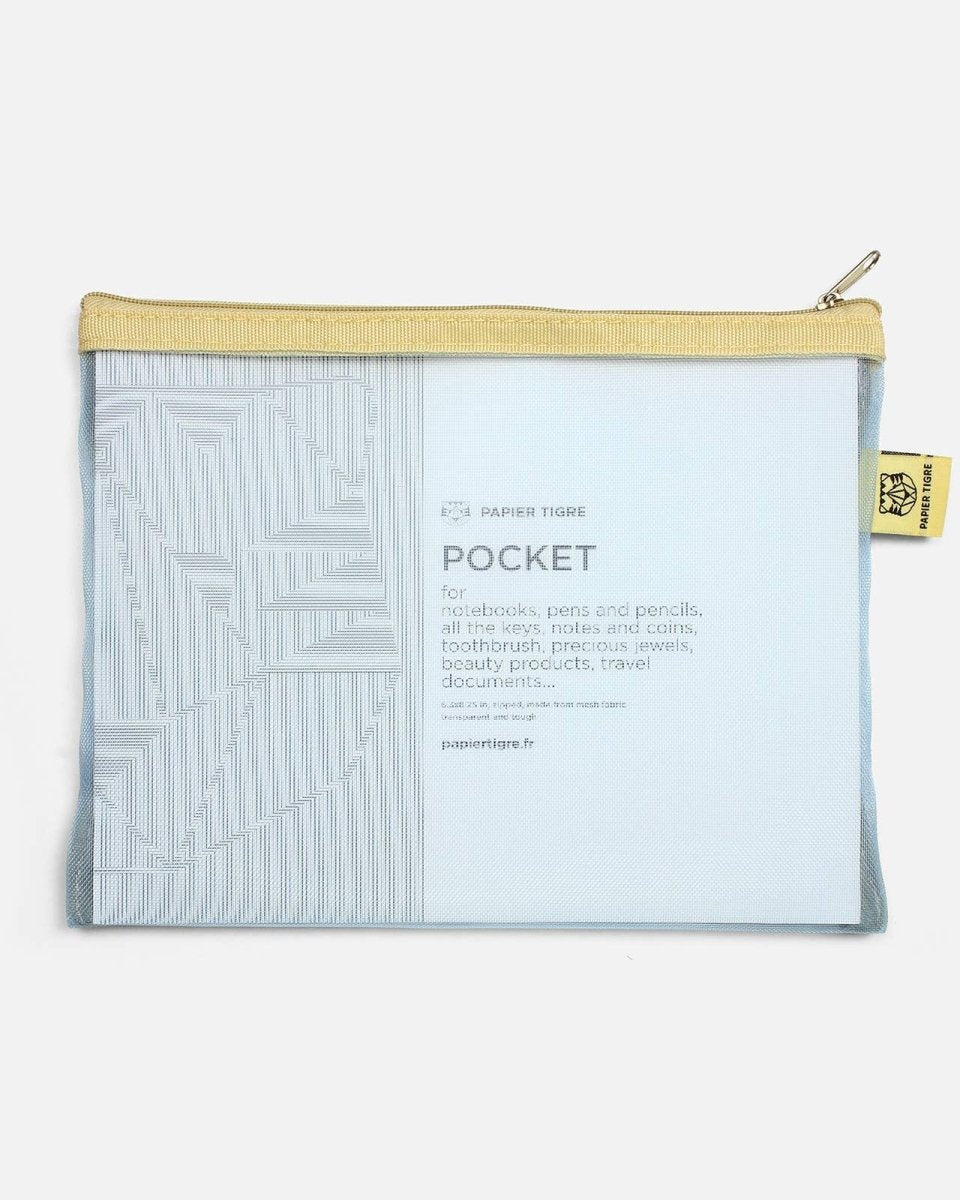 Pochette Mesh M Papier Tigre - Ex - voto
