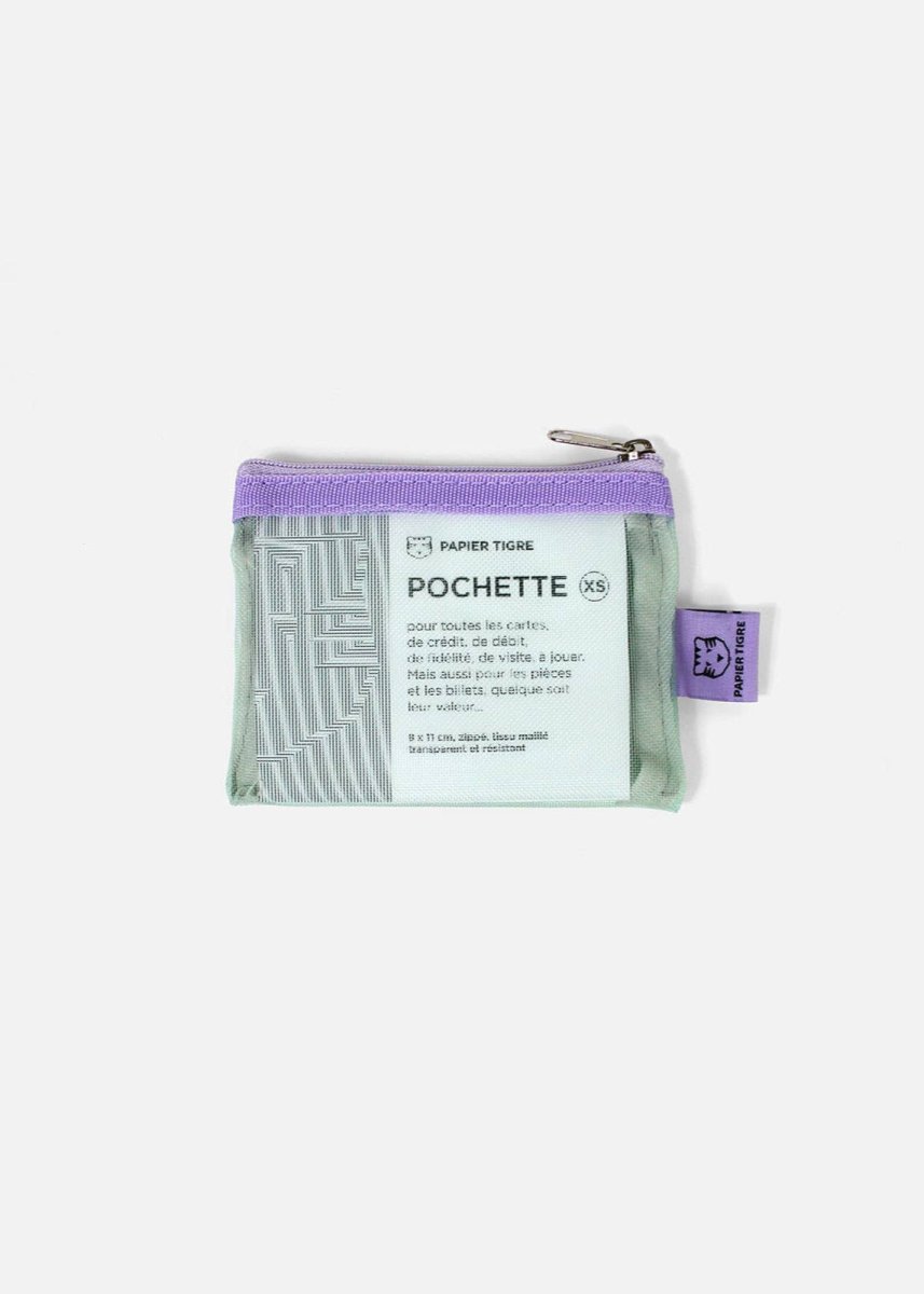 Pochette Mesh XS Papier Tigre - Ex - voto