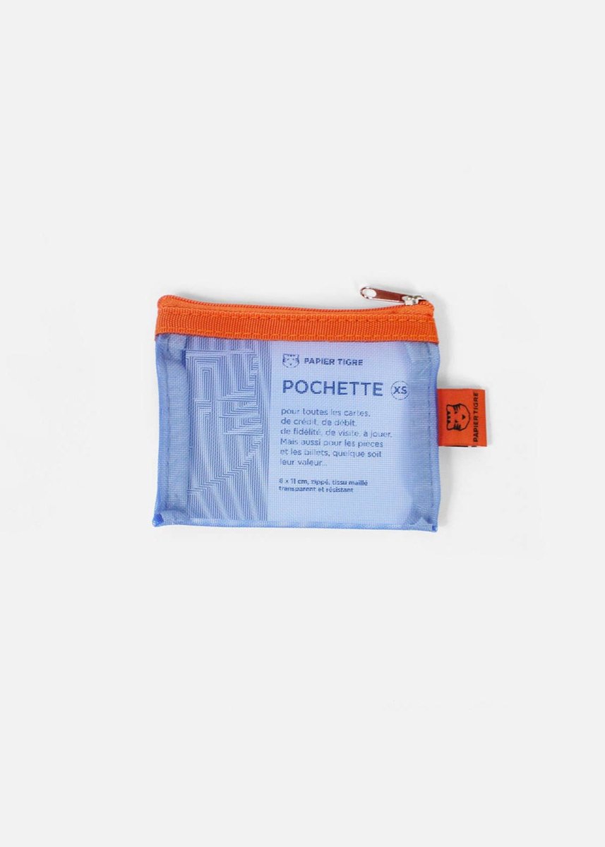 Pochette Mesh XS Papier Tigre - Ex - voto